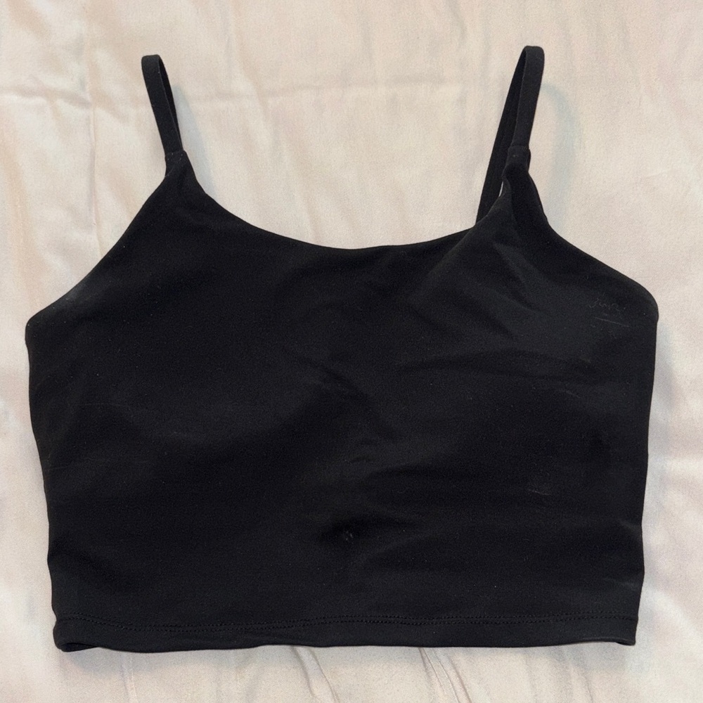 Black Women's Crop Top